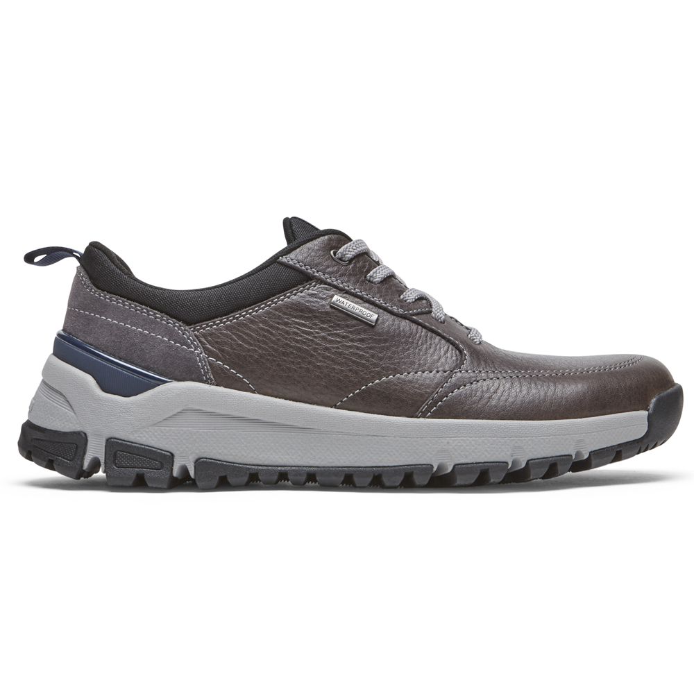 Sapatilhas Rockport Glastonbury Ubal Waterproof Homem - Marrom Escuro ( 271-ZOPWTL )